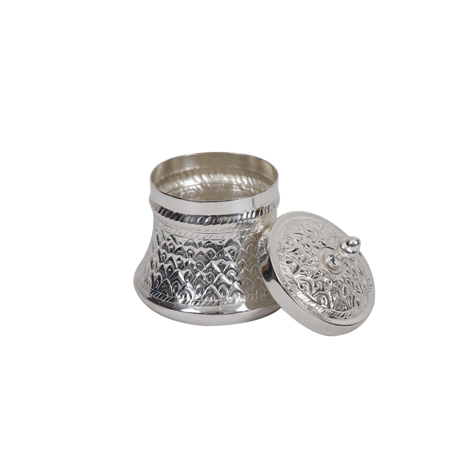 brass silver plated box