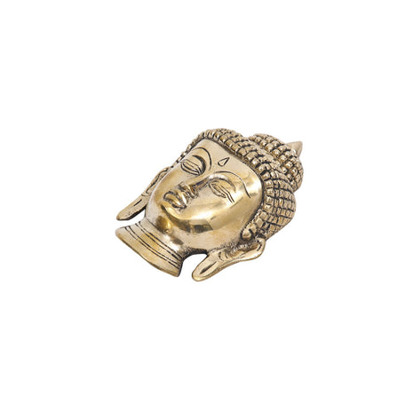 Brass Buddha Mask