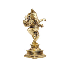 Brass  Dancing Ganesha