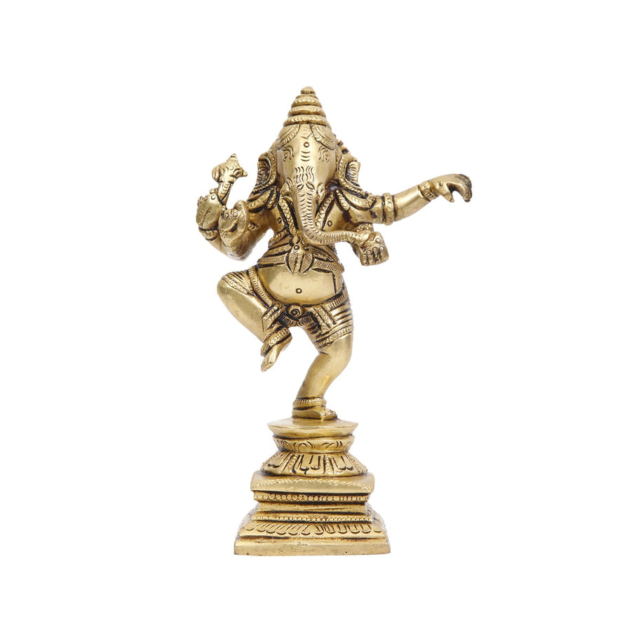 Brass  Dancing Ganesha