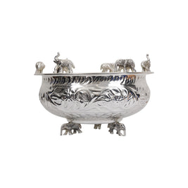 Brass Elephant Urli Small