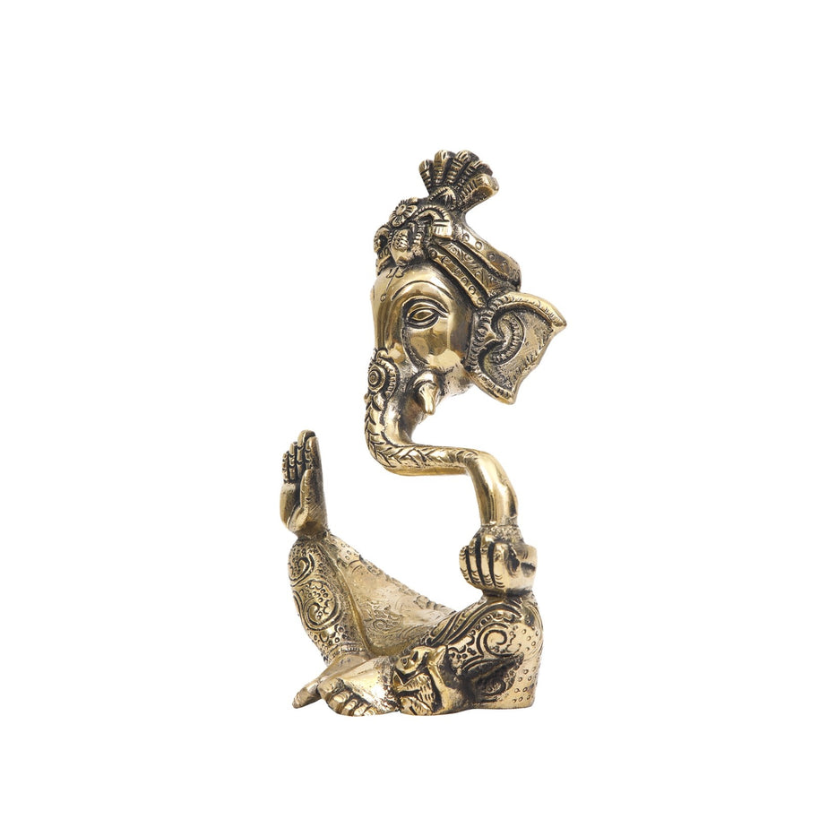 Brass Modern Ganesha