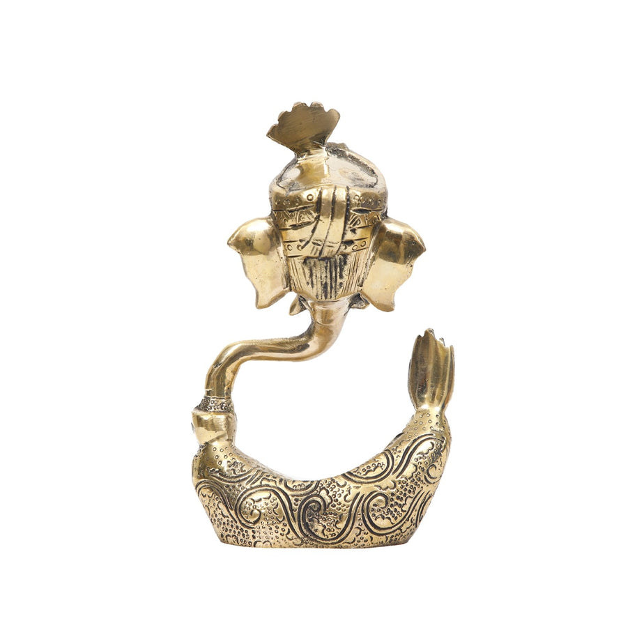 Brass Modern Ganesha