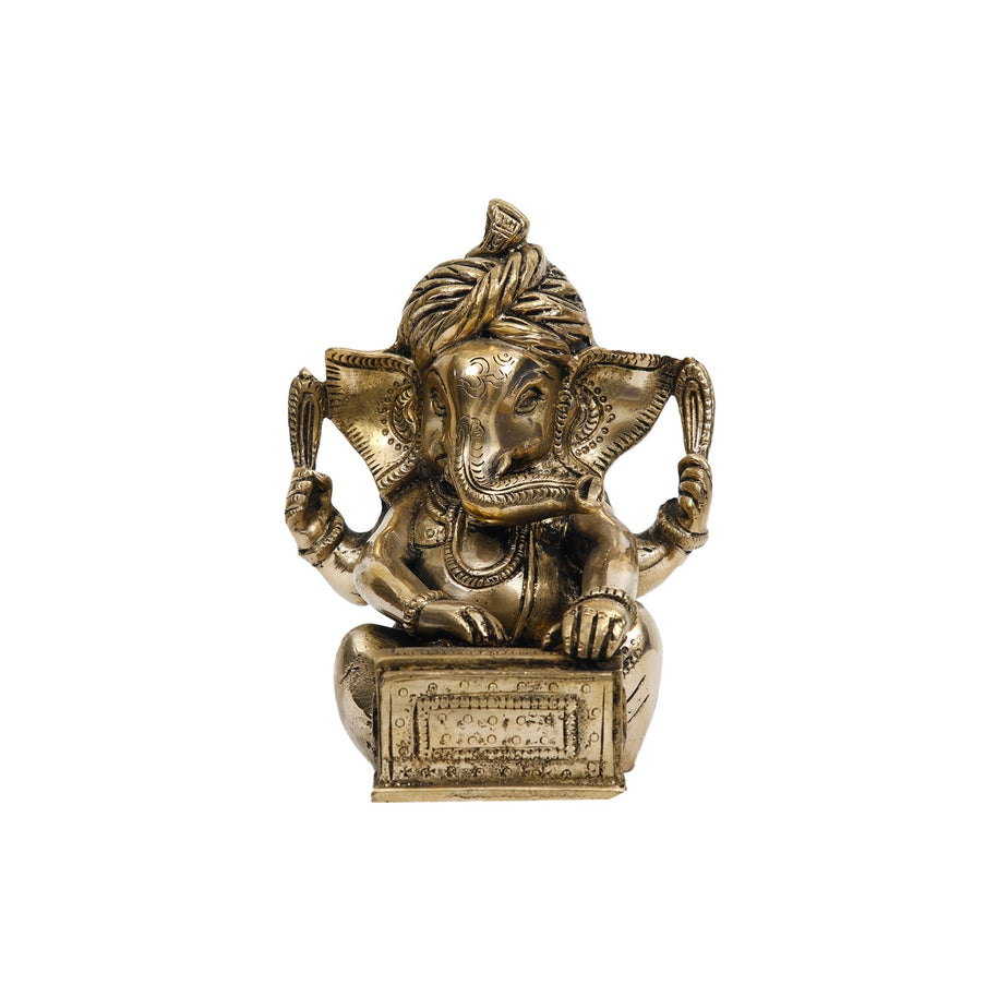 Brass Musical Ganesh
