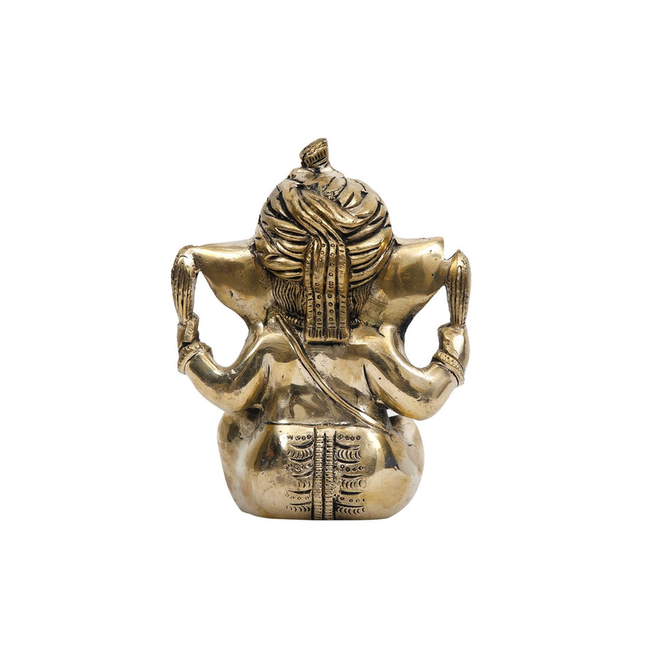 Brass Musical Ganesh