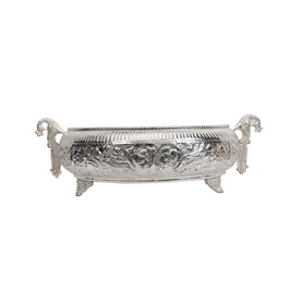 Brass Peacock Handi Urli