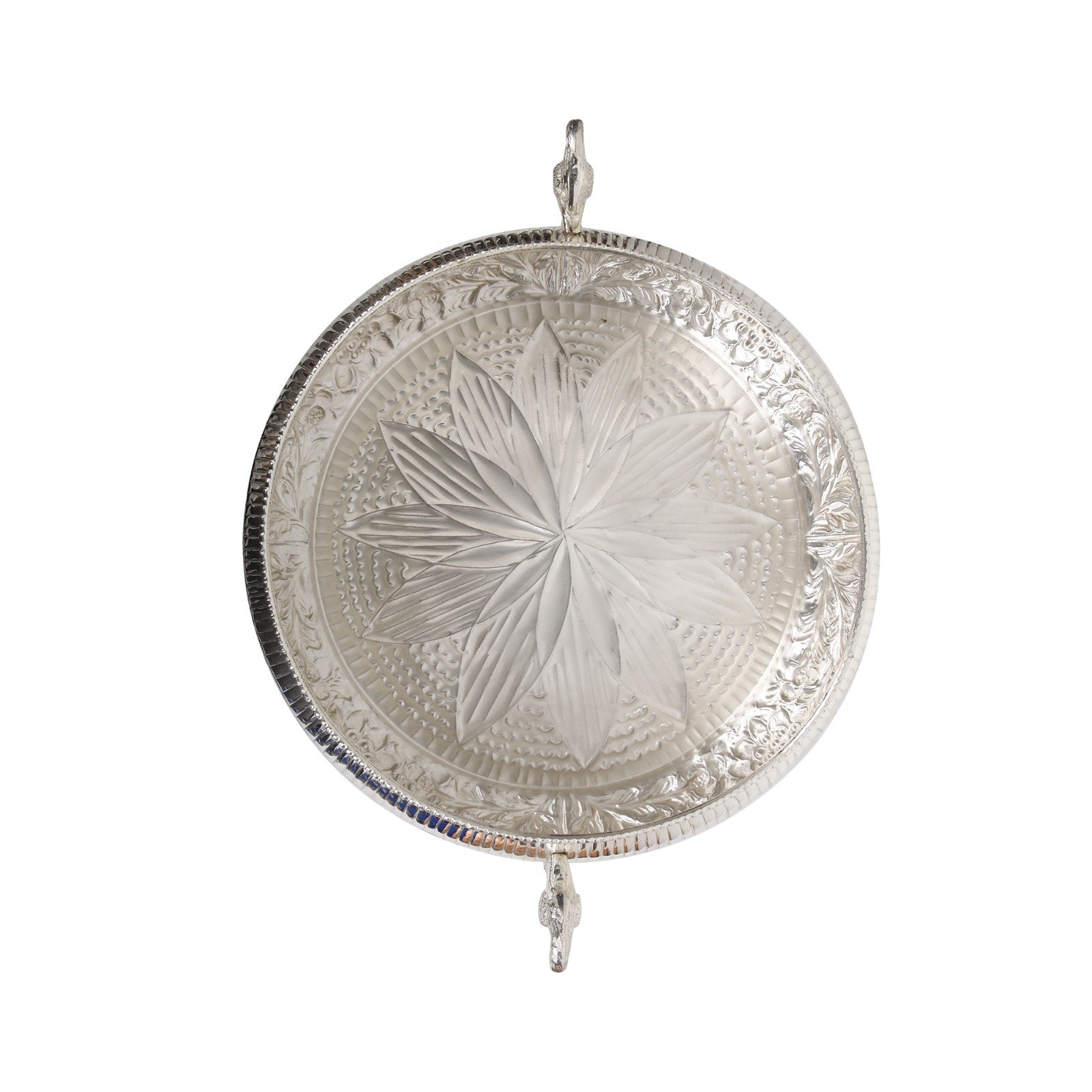 Brass Peacock Handi Urli