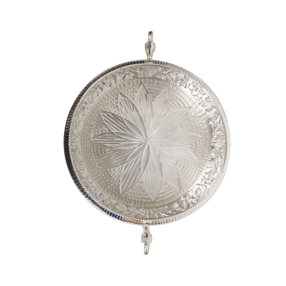 Brass Peacock Handi Urli
