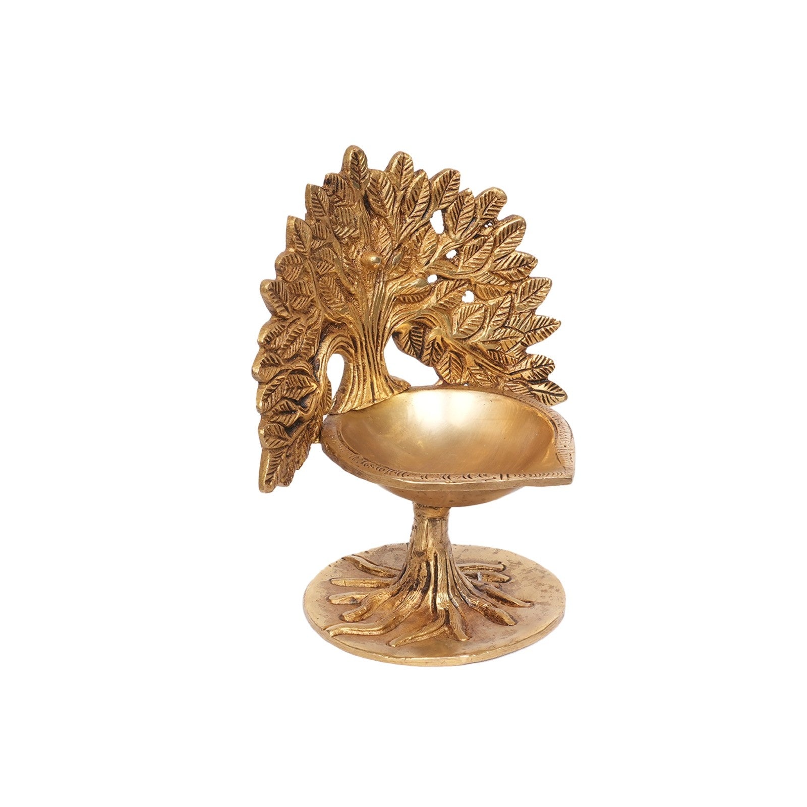 Brass Tree Lamp