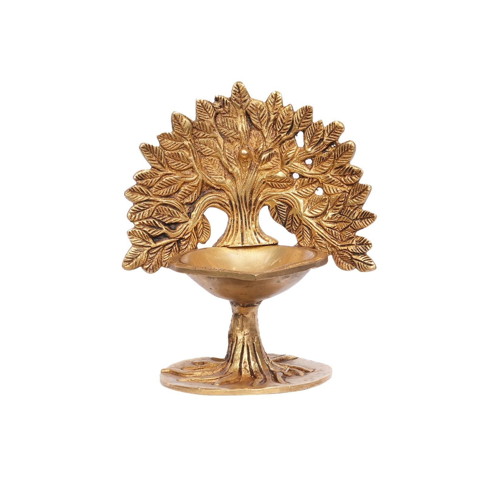 Brass Tree Lamp