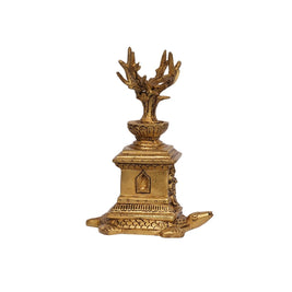 Brass Thulasi Saligram