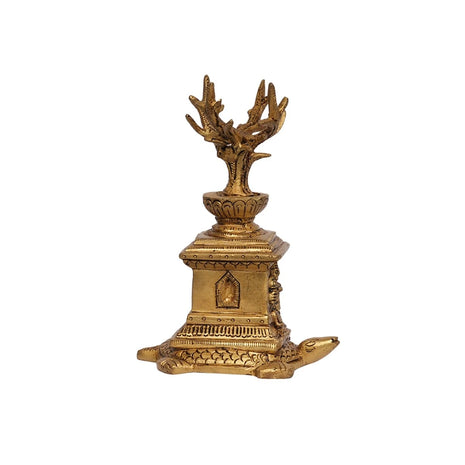 Brass Thulasi Saligram