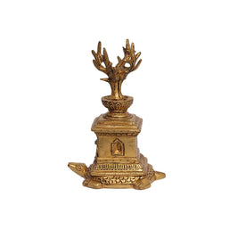 Thulasi Saligram Tortoise Showpiece
