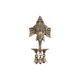 Brass Wall Hanging Ganesha Mask