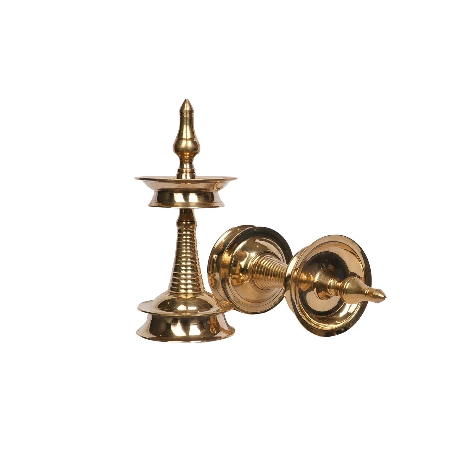 Pure Brass Kerala Deepam Set for Home and Decor