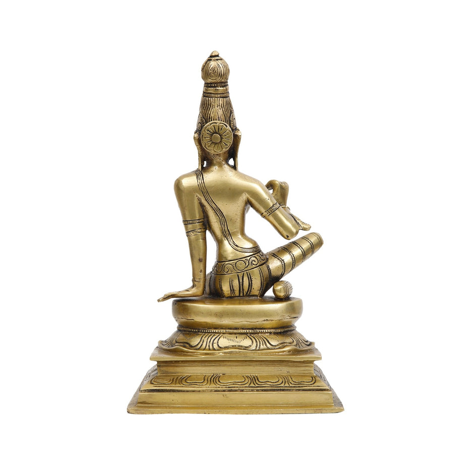Brass Parvathi