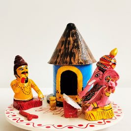 VYASAMUNI WITH GANESHA