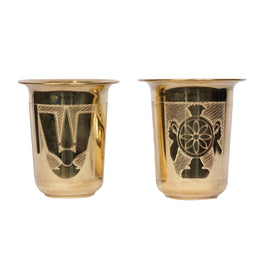 Brass Shank Chakra Pair – 3