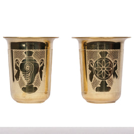 Brass Shank Chakra Pair – 3