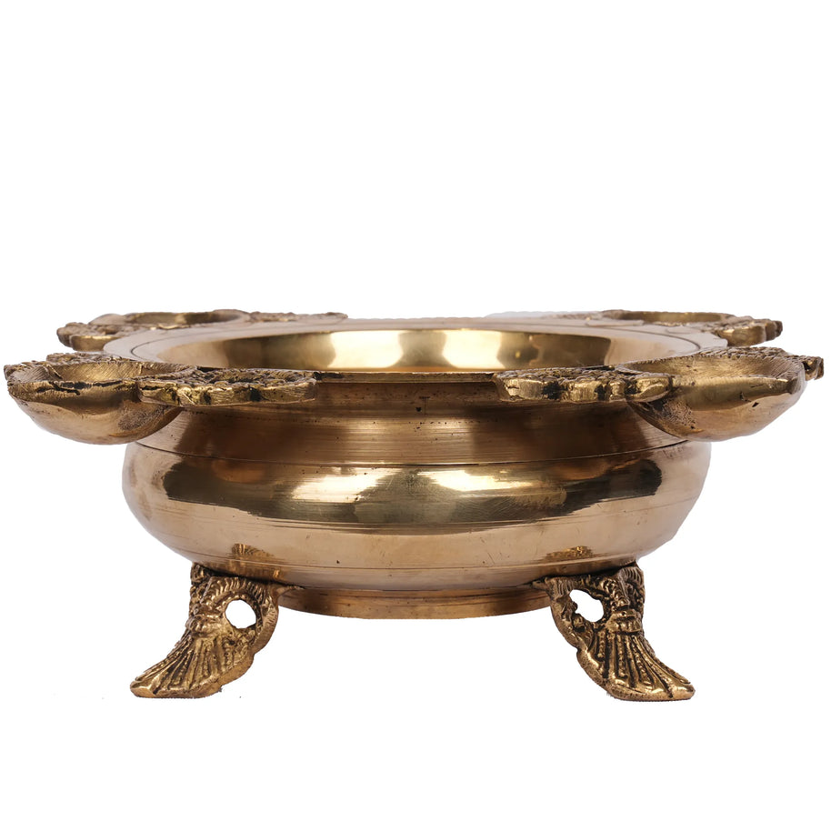 Handcrafted Brass Deepa Urli – 6