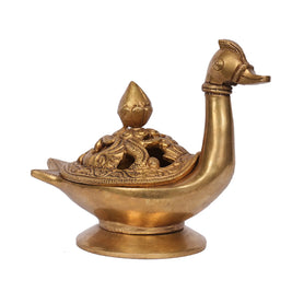 Handcrafted Brass Duck Shape Decorative Idol – 5