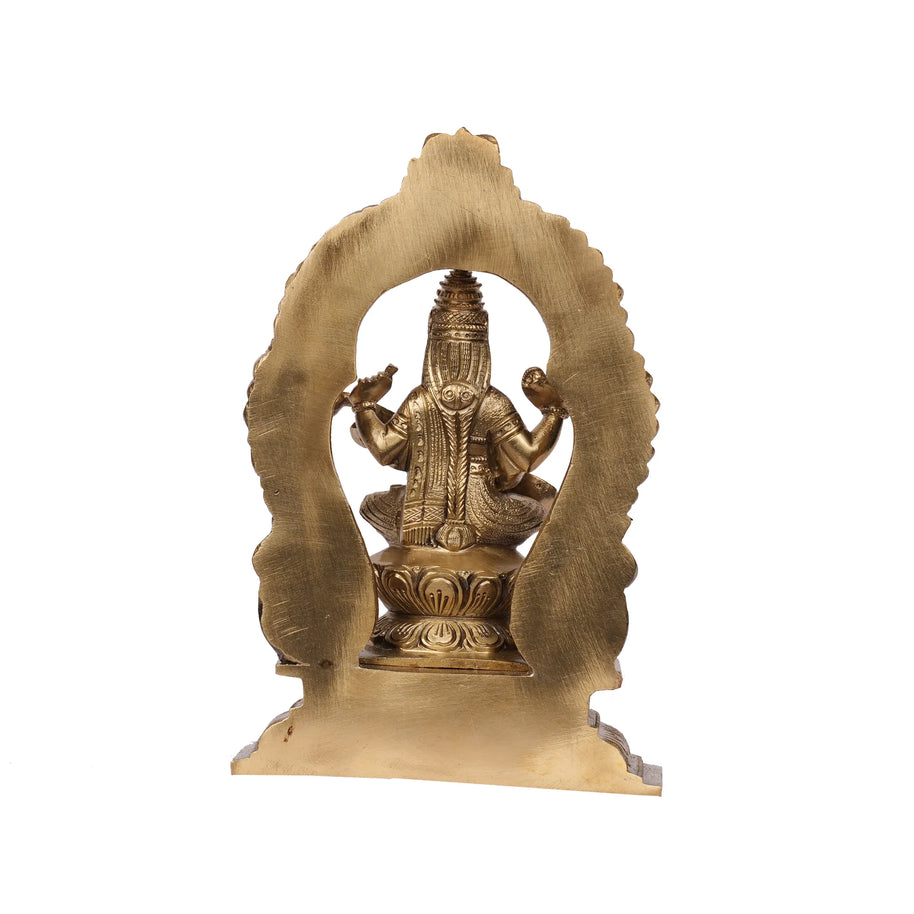 Handcrafted Bronze Saraswathi Idol – 6