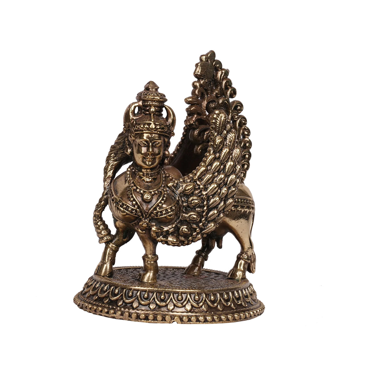 Brass Kamadhenu Idol – 5