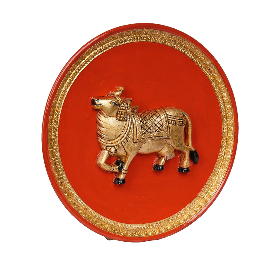 Handcrafted Tanjore Wall Hanging Plate – 10