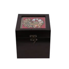 Wooden Assorted Printed Box – 5 × 5 Inches