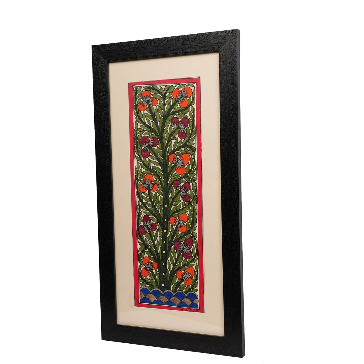 Madhubani Painting – Traditional Plant Artwork