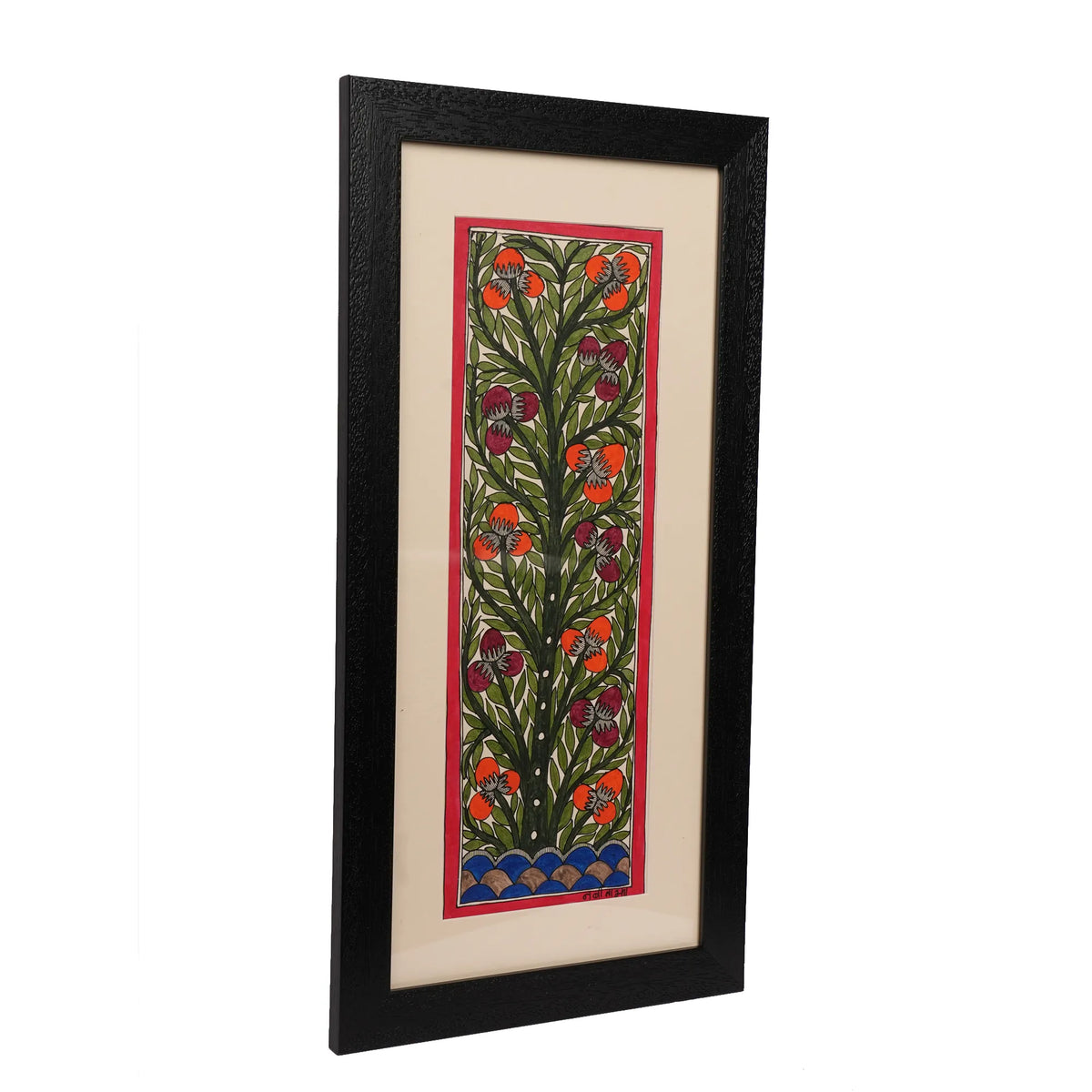 Madhubani Painting – Traditional Plant Artwork