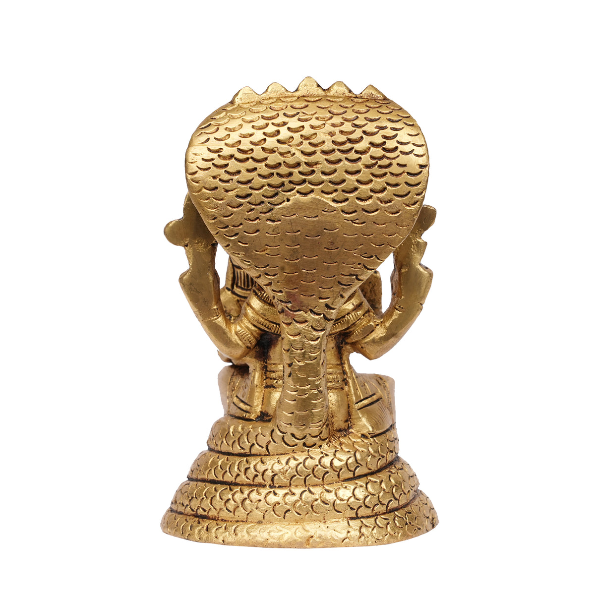 Brass Lakshmi Narasimha Idol 4.5