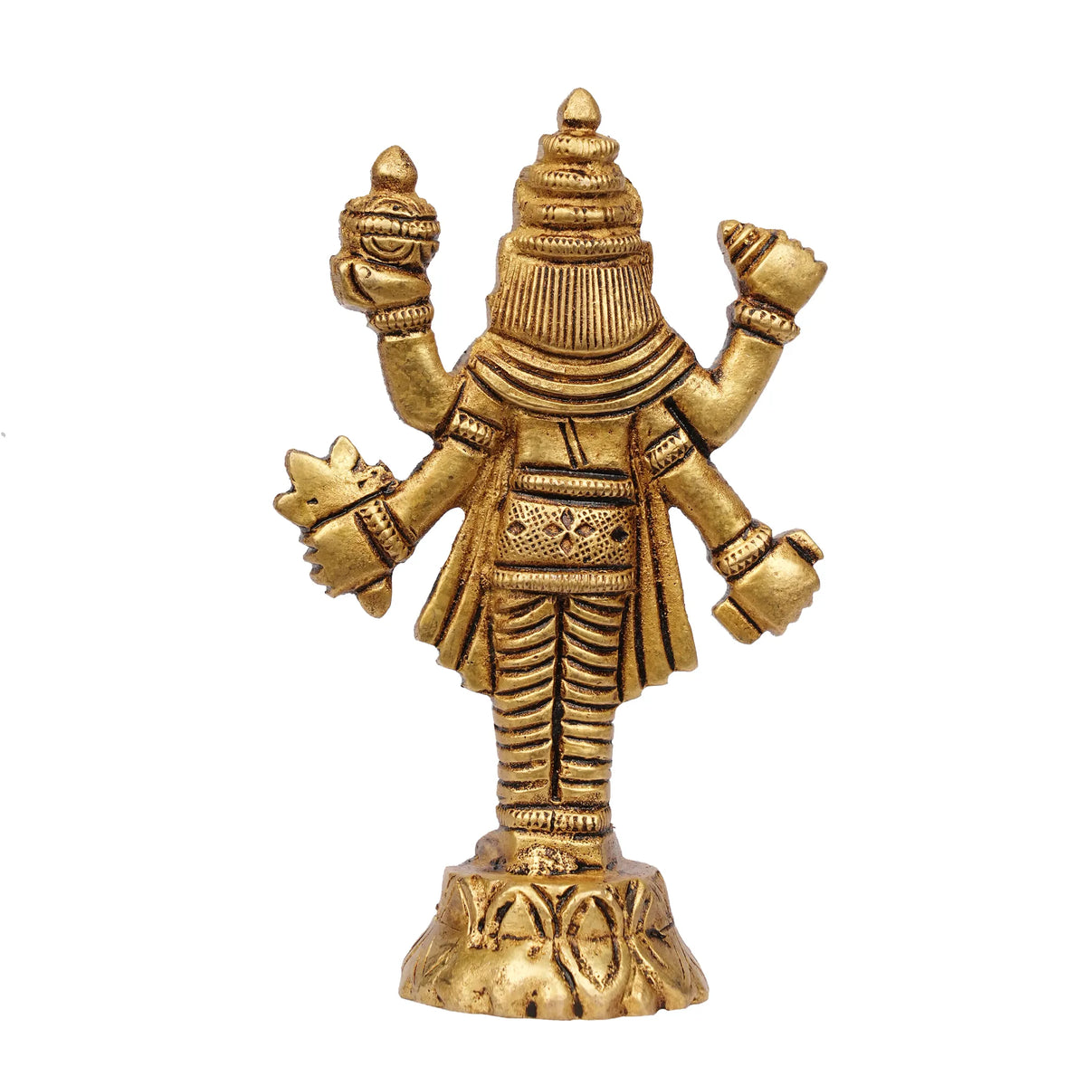 Dhanvantri Brass Idol – 4 Inch Height