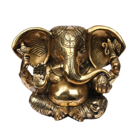 Brass Big Ear Ganesha – 5