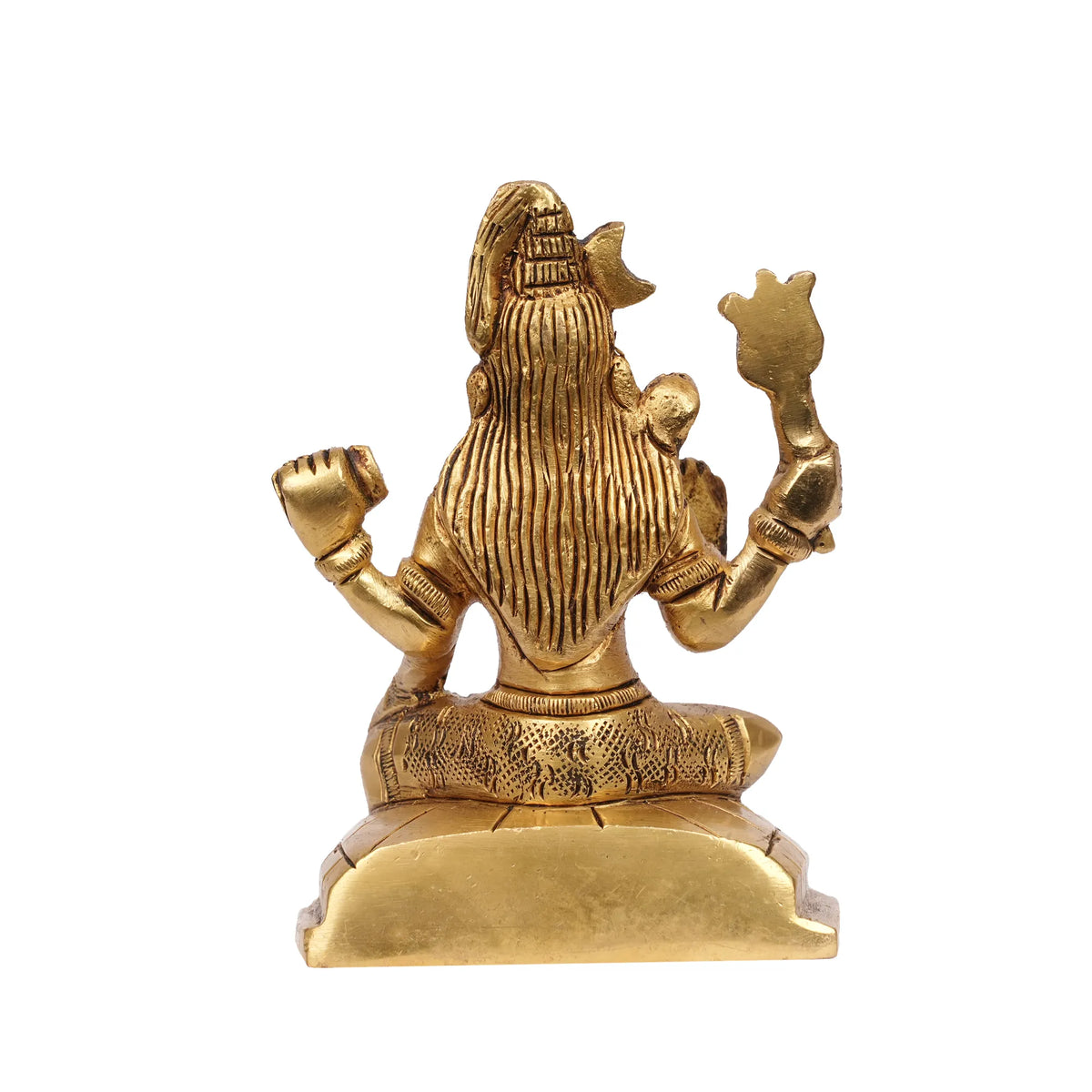 Brass Sitting Shiva Statue – 4