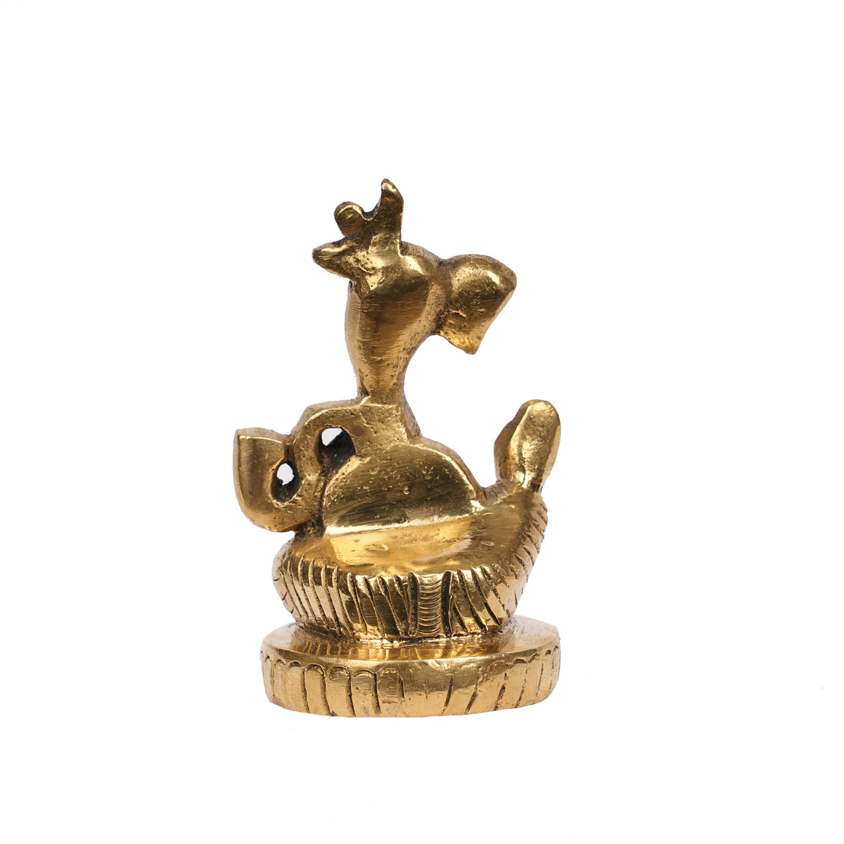 Brass Modern Om Ganesha – 3.5