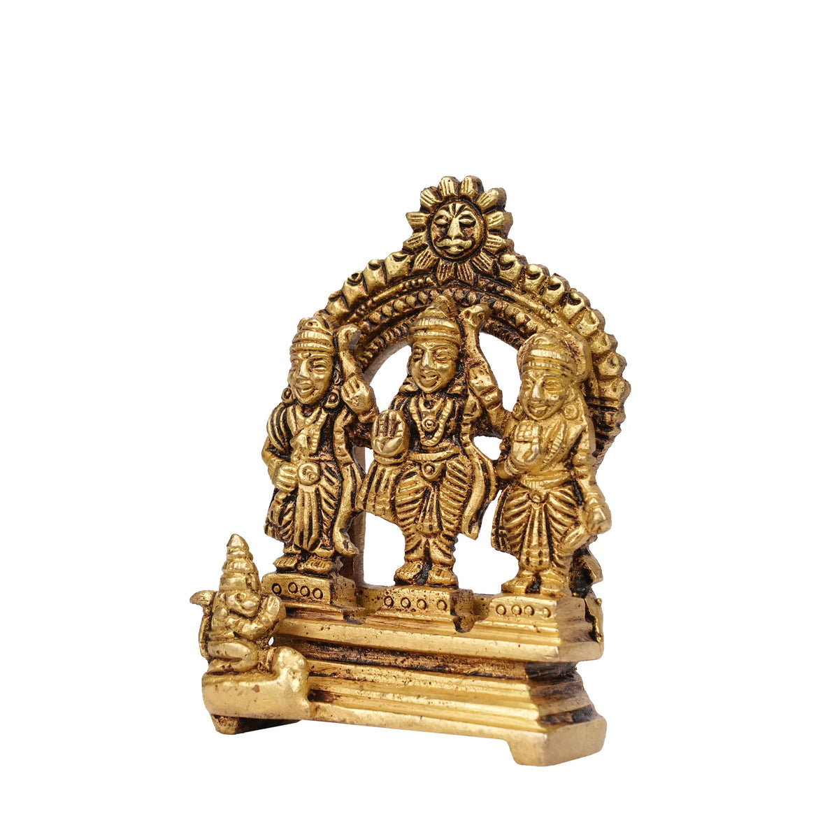 Brass Ram Darbar Idol Set – 3