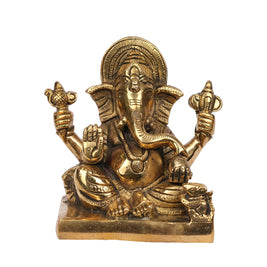 Brass Ganesha Statue – 5