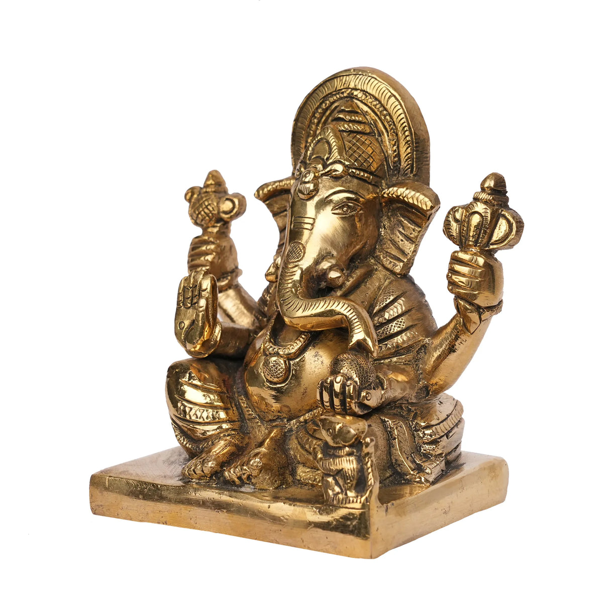 Brass Ganesha Statue – 5