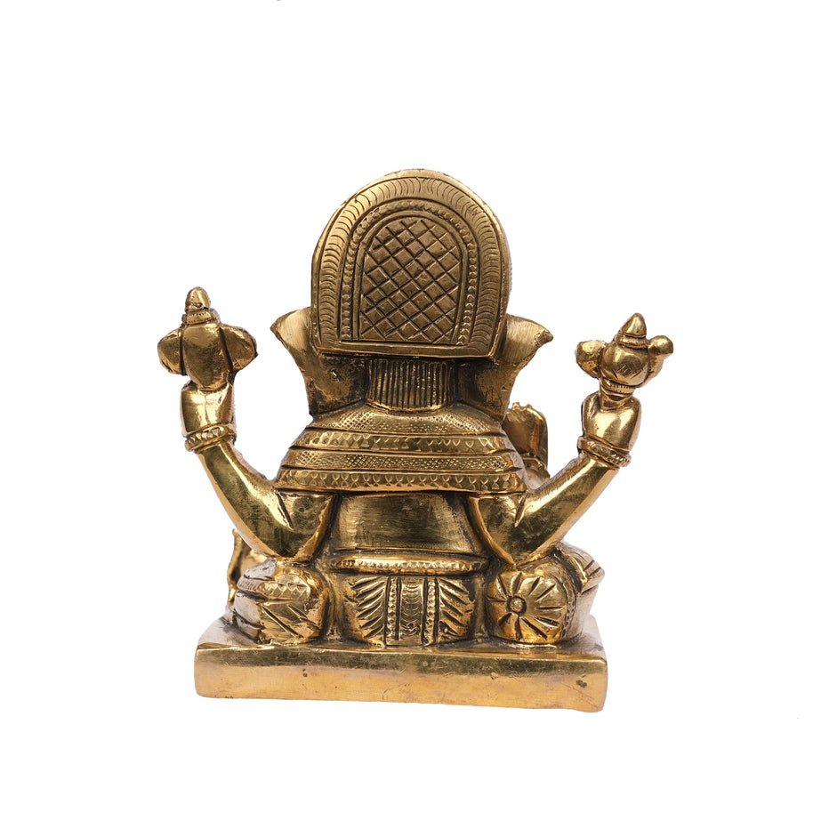 Brass Ganesha Statue – 5
