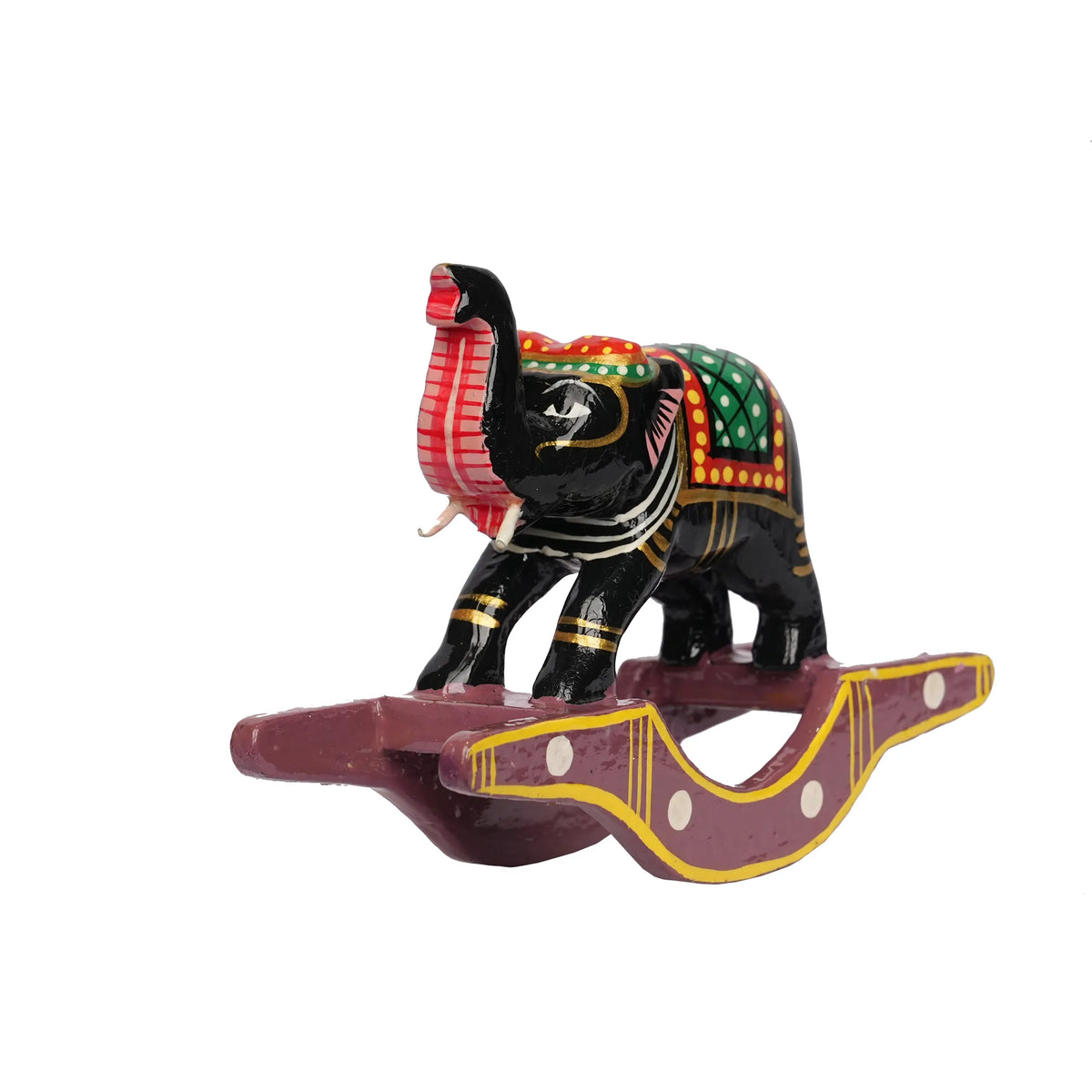 Handcrafted Elephant and Horse Pair Decorative Showpiece