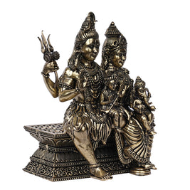 Brass Shiva Family Idol – 3.5 Height