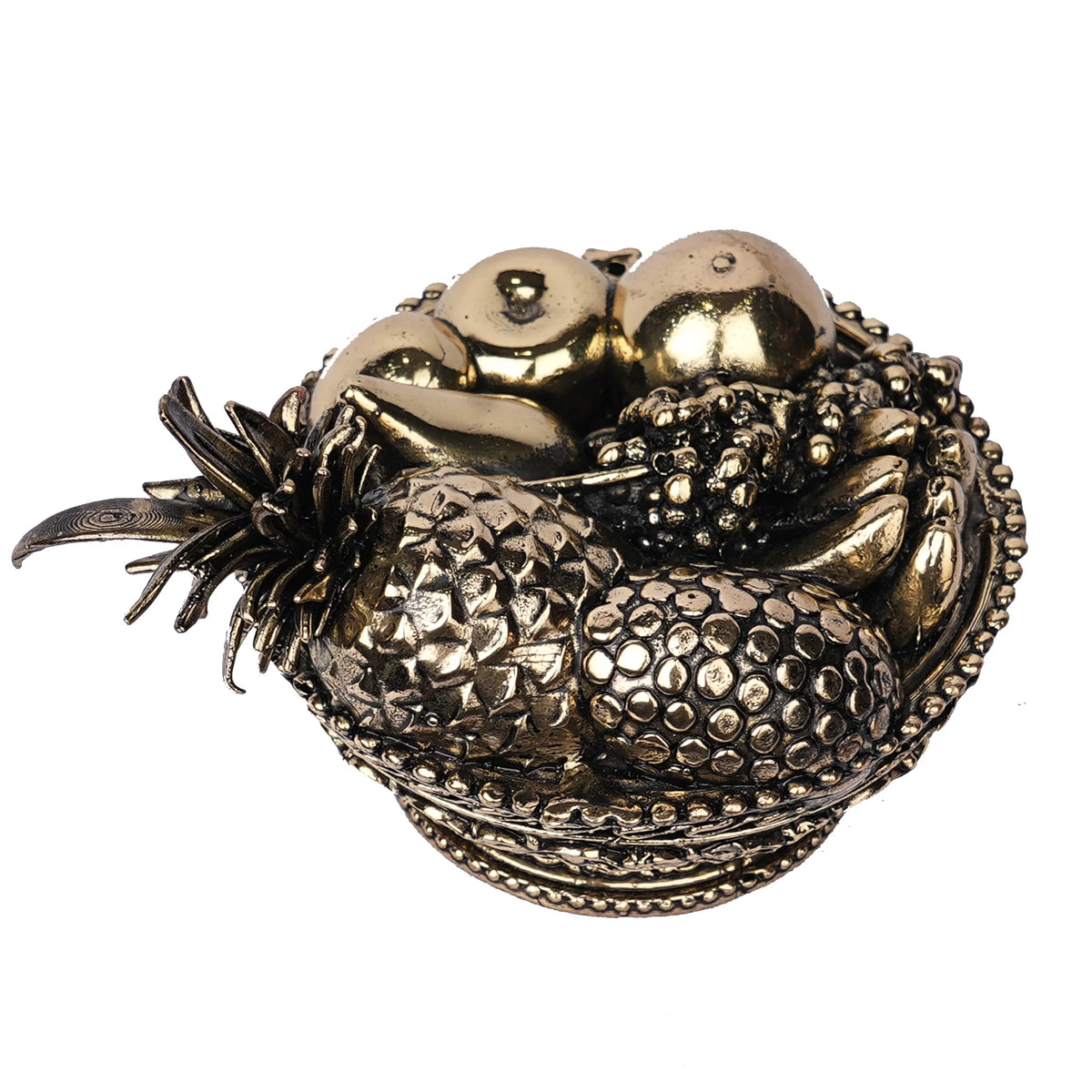 Light Weight Brass Fruits Basket – 2.5 Height