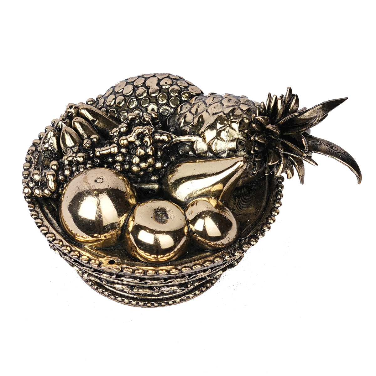 Light Weight Brass Fruits Basket – 2.5 Height