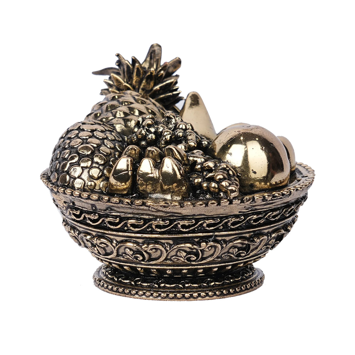 Light Weight Brass Fruits Basket – 2.5 Height