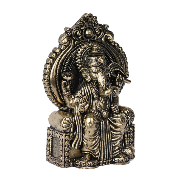 Brass Ganesha Idol – 3.5 " Height