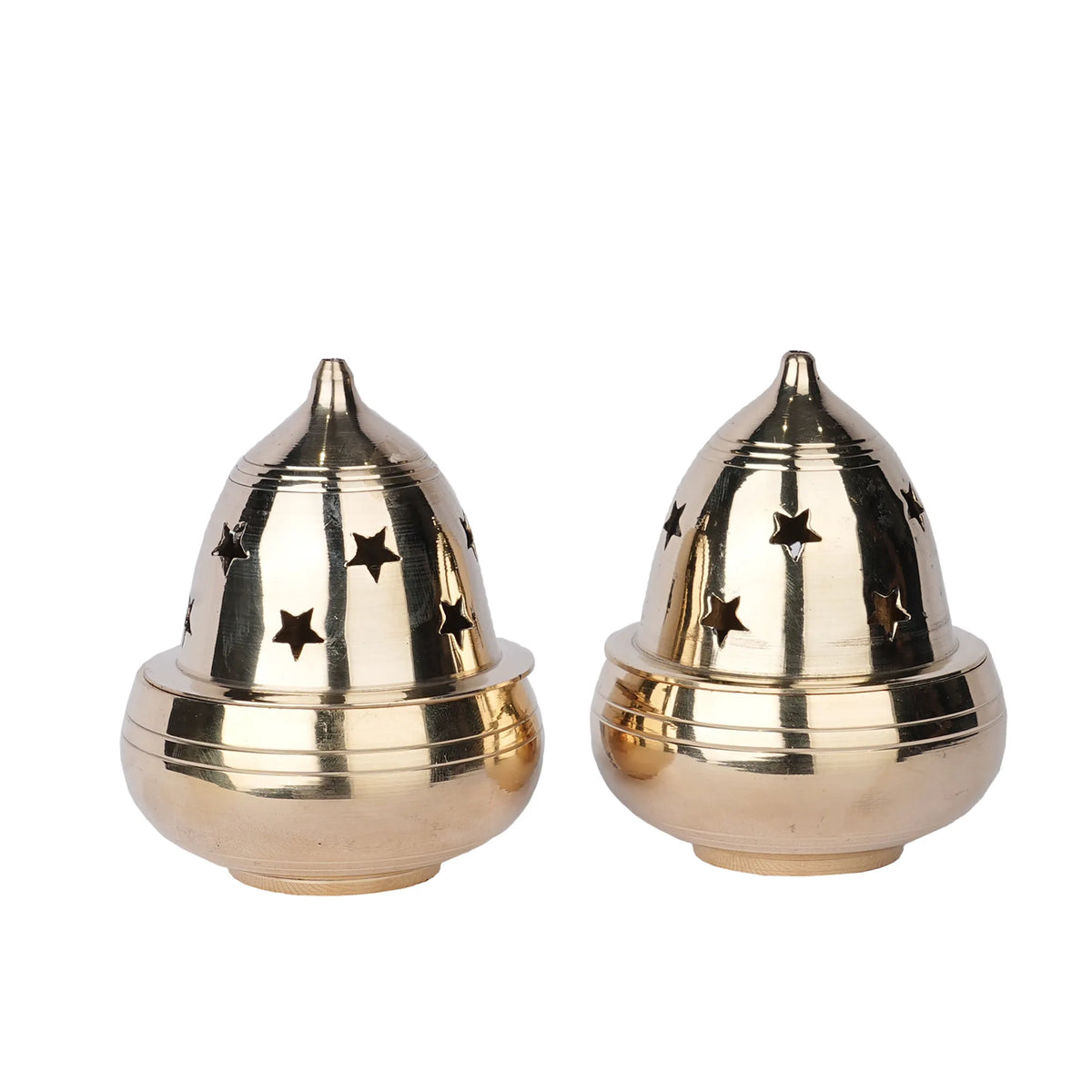 Brass Kuber Goblet Pair – 3
