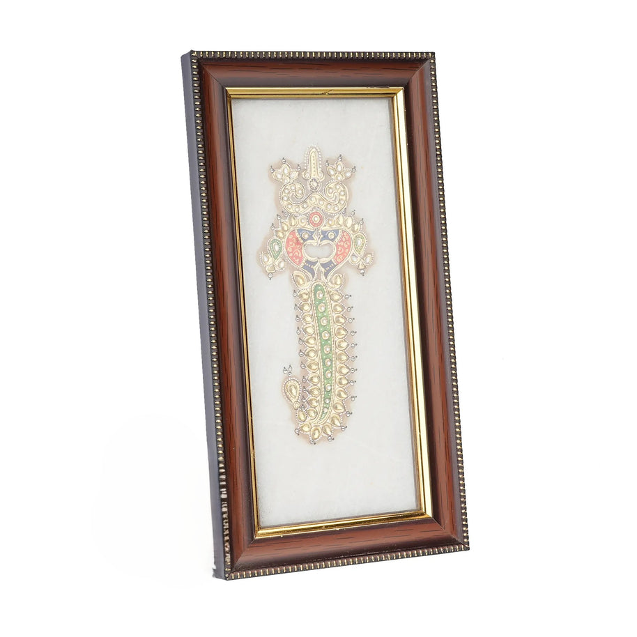 Traditional Jewellery Marble Painting