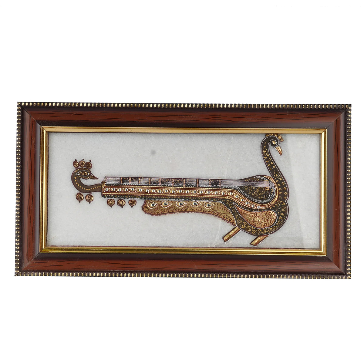 Musical Instruments Marble Painting – 4
