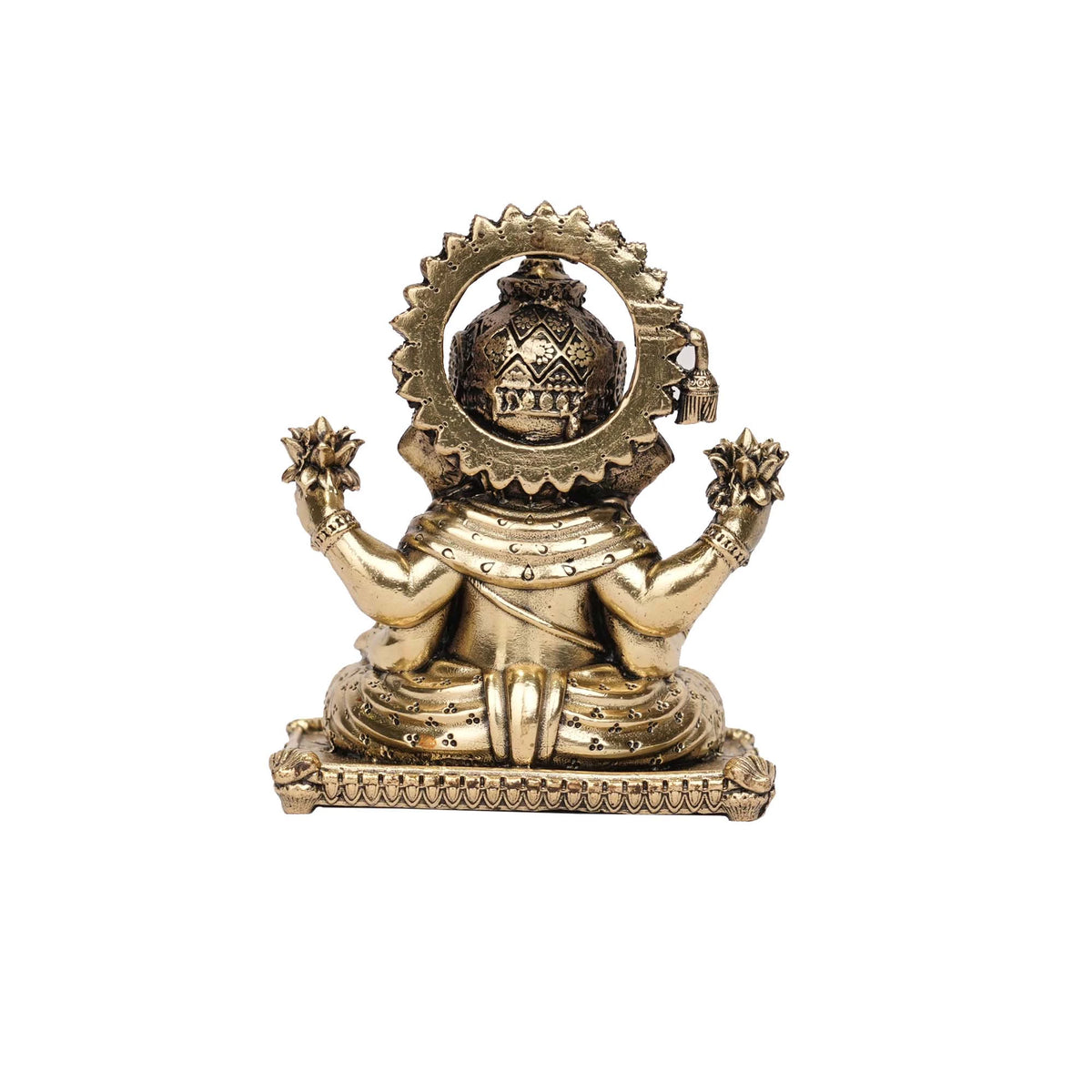 Handcrafted Brass Ganesha Idol | Lord Ganesha Statue – 3
